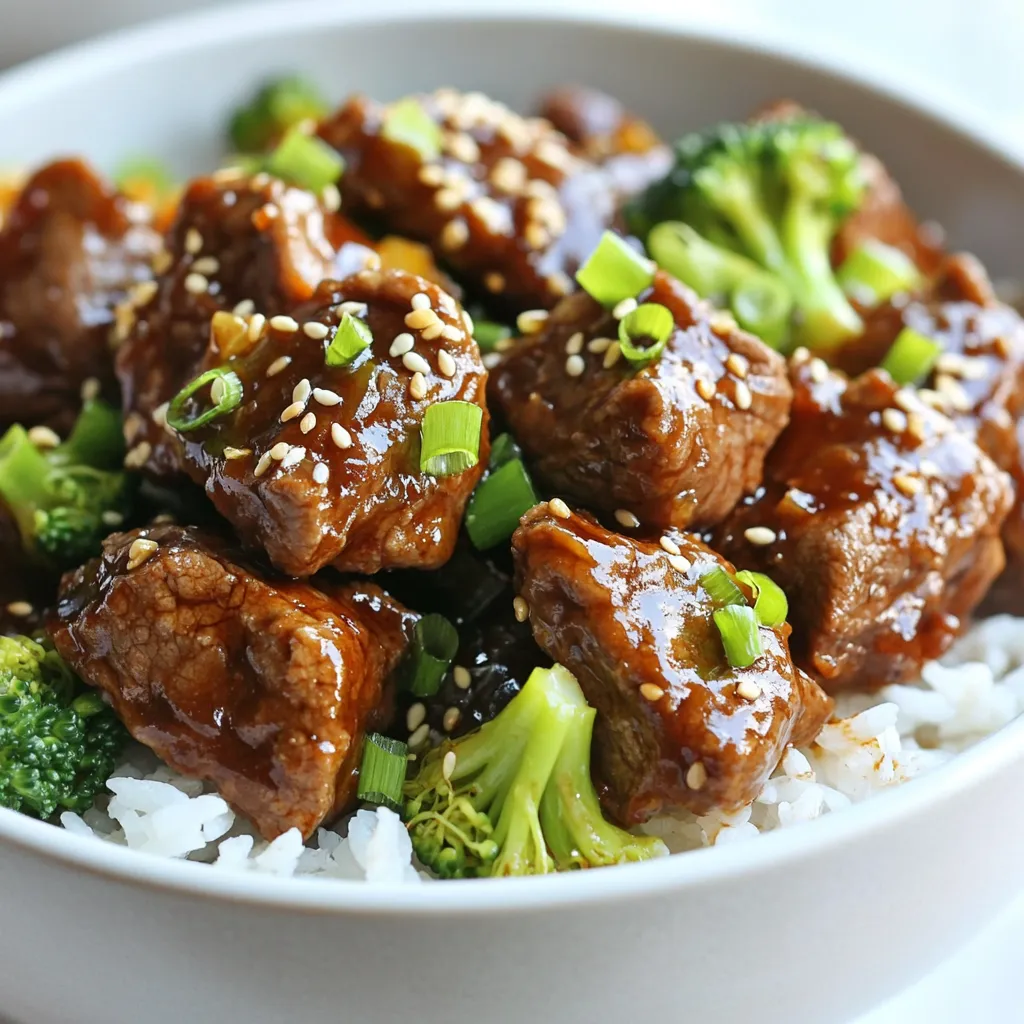 Slow Cooker Korean Beef Bites Flavorful Delight