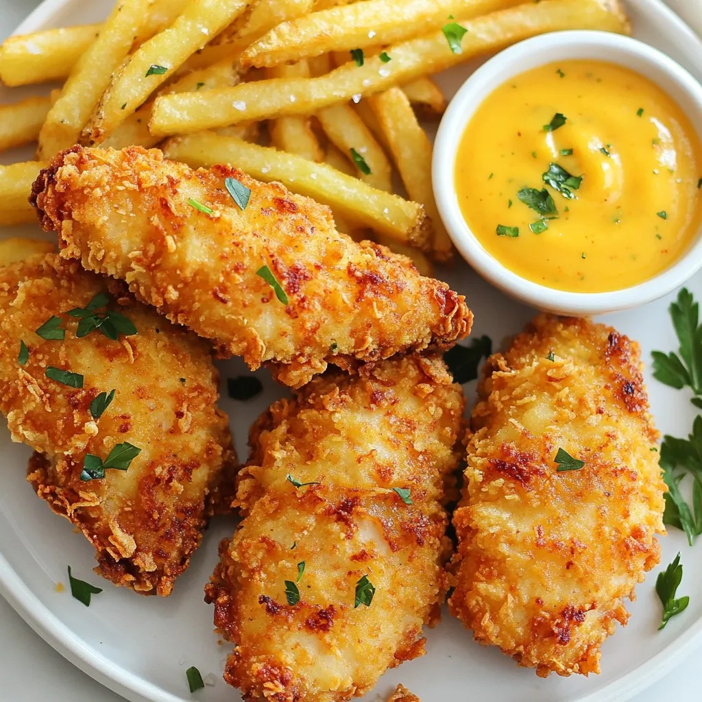 Copycat Raising Cane&#8217;s Chicken Fingers Easy Recipe
