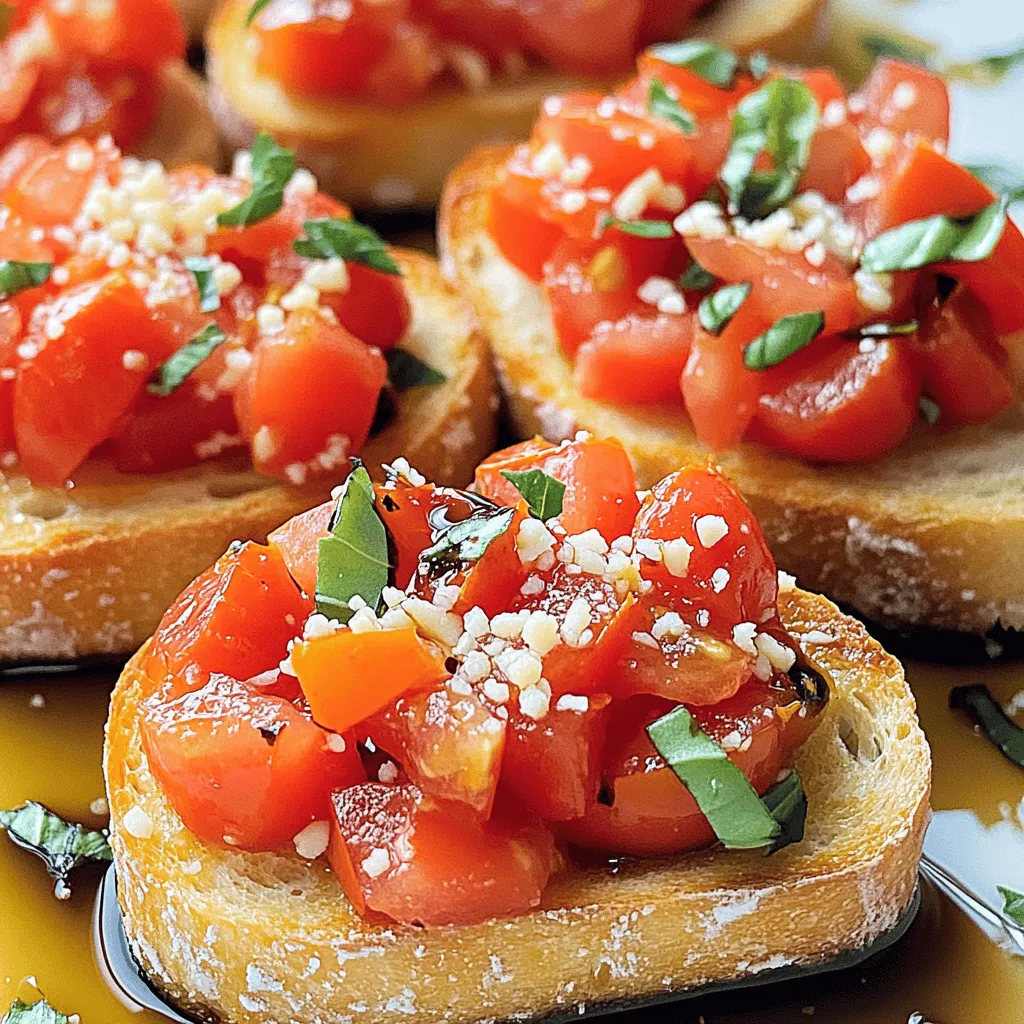 Tomato Bruschetta Delight Simple and Fresh Recipe