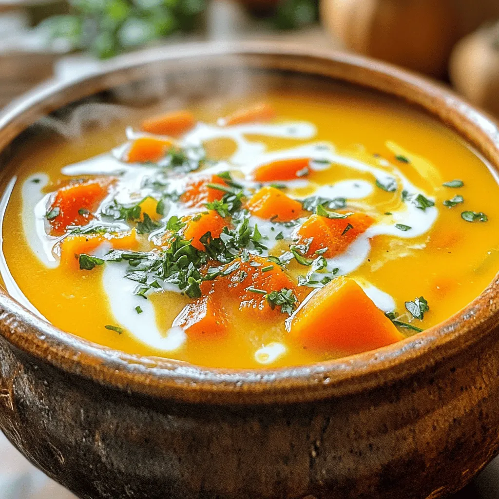 Silky Roasted Vegetable Soup Creamy and Nourishing Dish