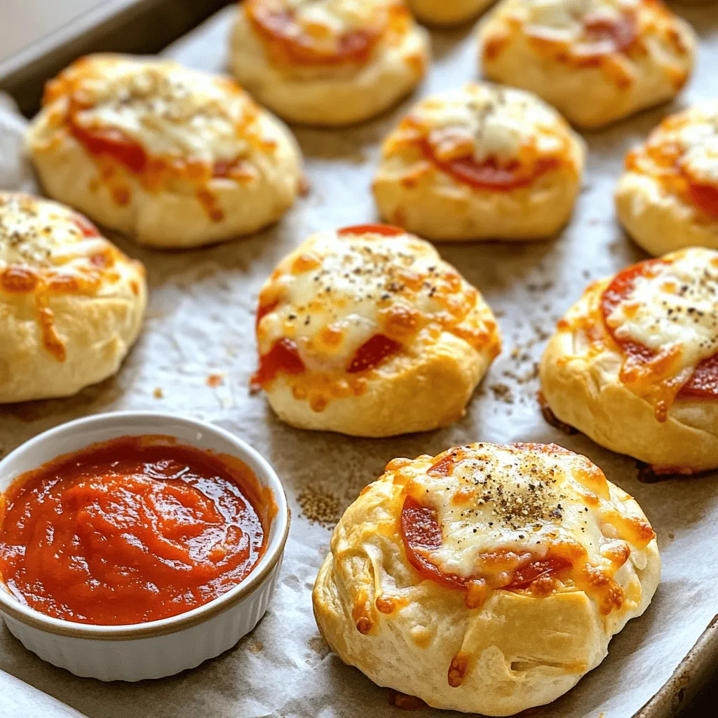 Cheesy Pizza Bombs Flavorful Snack for Everyone
