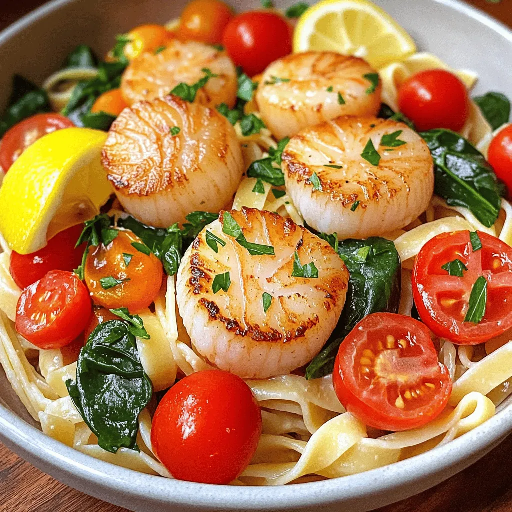 Savory Shrimp and Scallop Pasta Delight Recipe