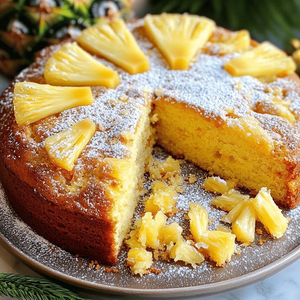 Moist Southern Pineapple Cake Easy Recipe to Enjoy