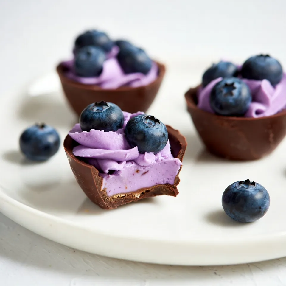 Blueberry Buttercream Chocolates Irresistible Treat