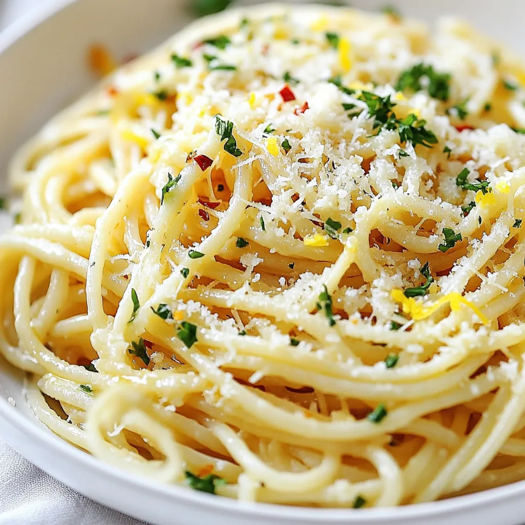 Garlic Butter Parmesan Pasta Quick and Tasty Meal