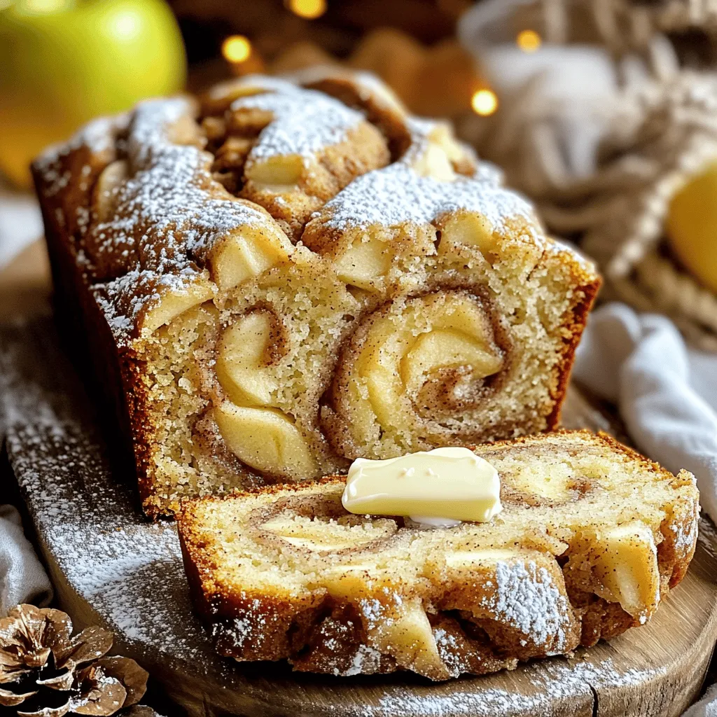 Cinnamon Swirl Apple Bread Delicious and Simple Recipe