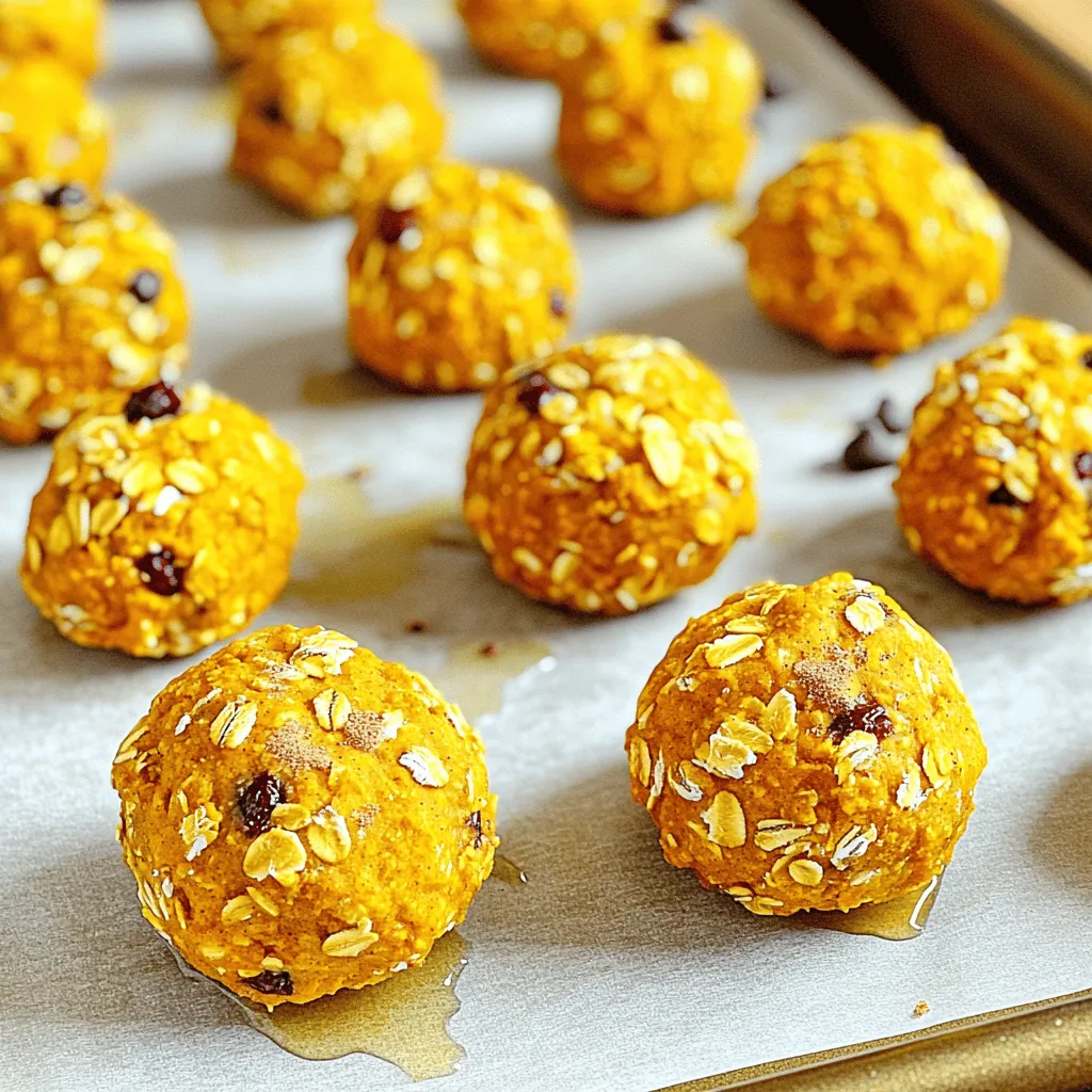 Pumpkin Spice Energy Bites Tasty and Nutritious Snack