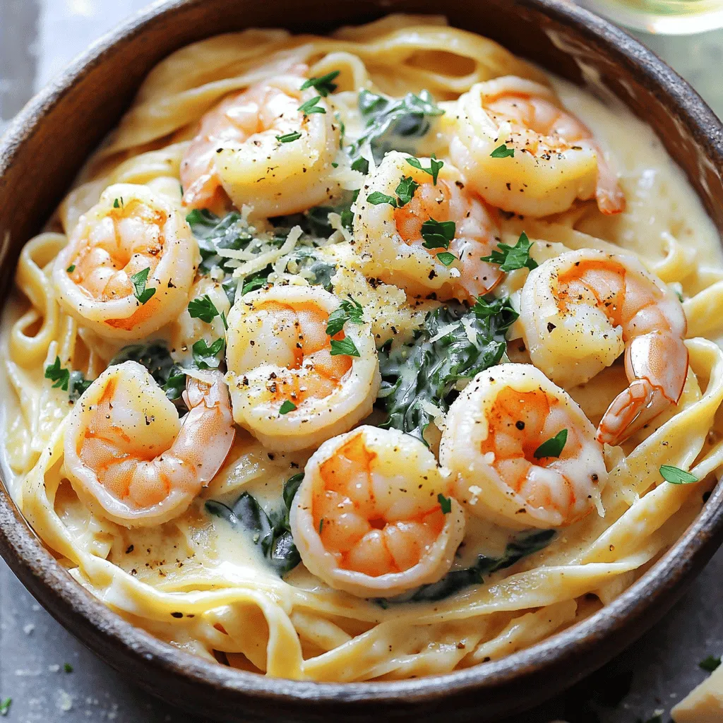 One-Pot Creamy Cajun Shrimp Alfredo Delight