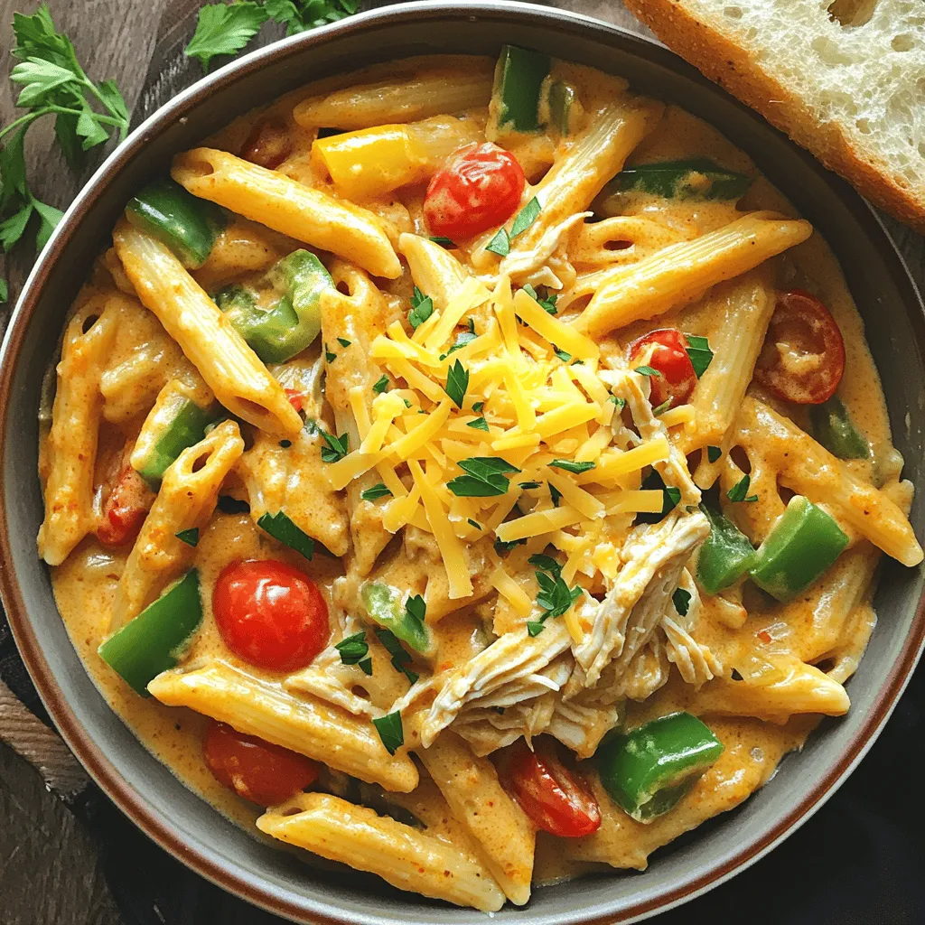 One-Pot Creamy Cajun Pasta Delightful and Simple Dish