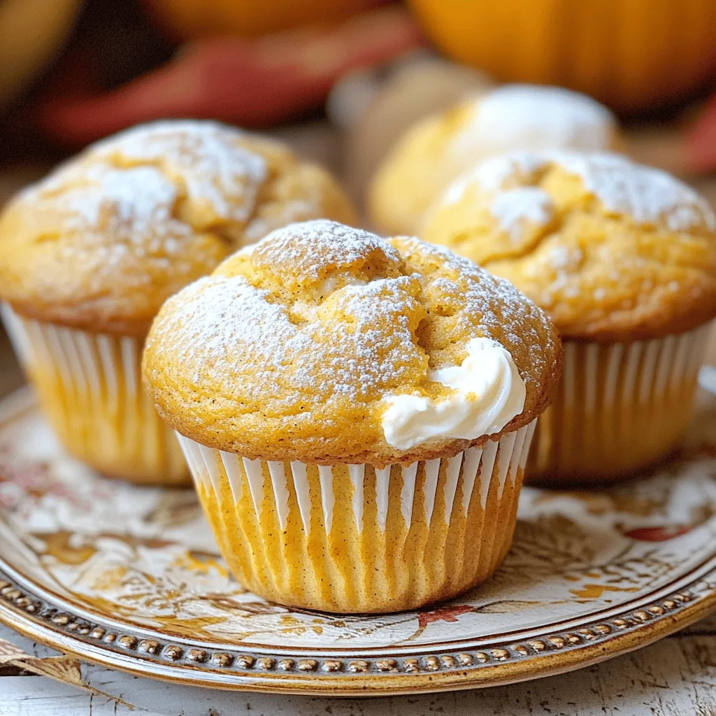 Pumpkin Cream Cheese Muffins Perfectly Moist Delight