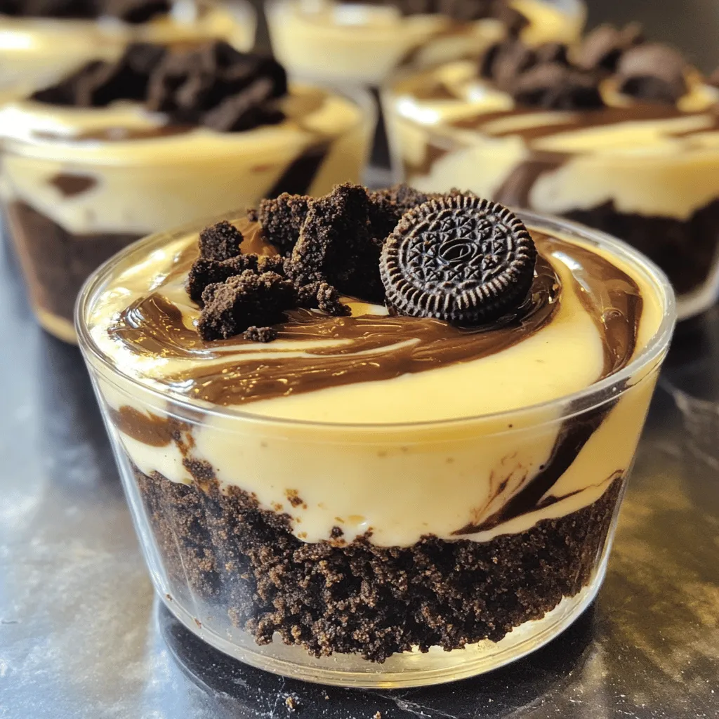 Oreo No-Bake Cheesecake Cups Creamy Delightful Treat