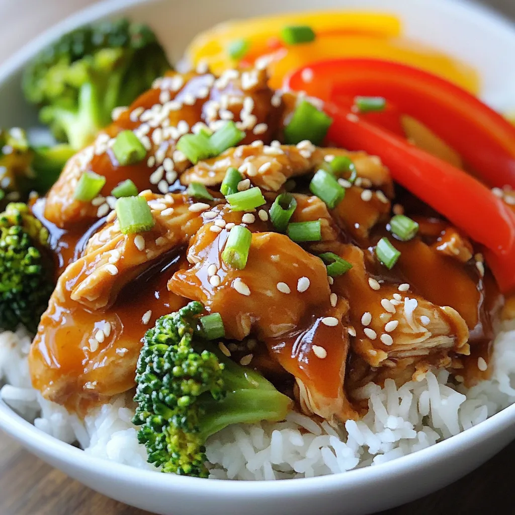 Dump and Go Teriyaki Chicken Easy and Flavorful Meal