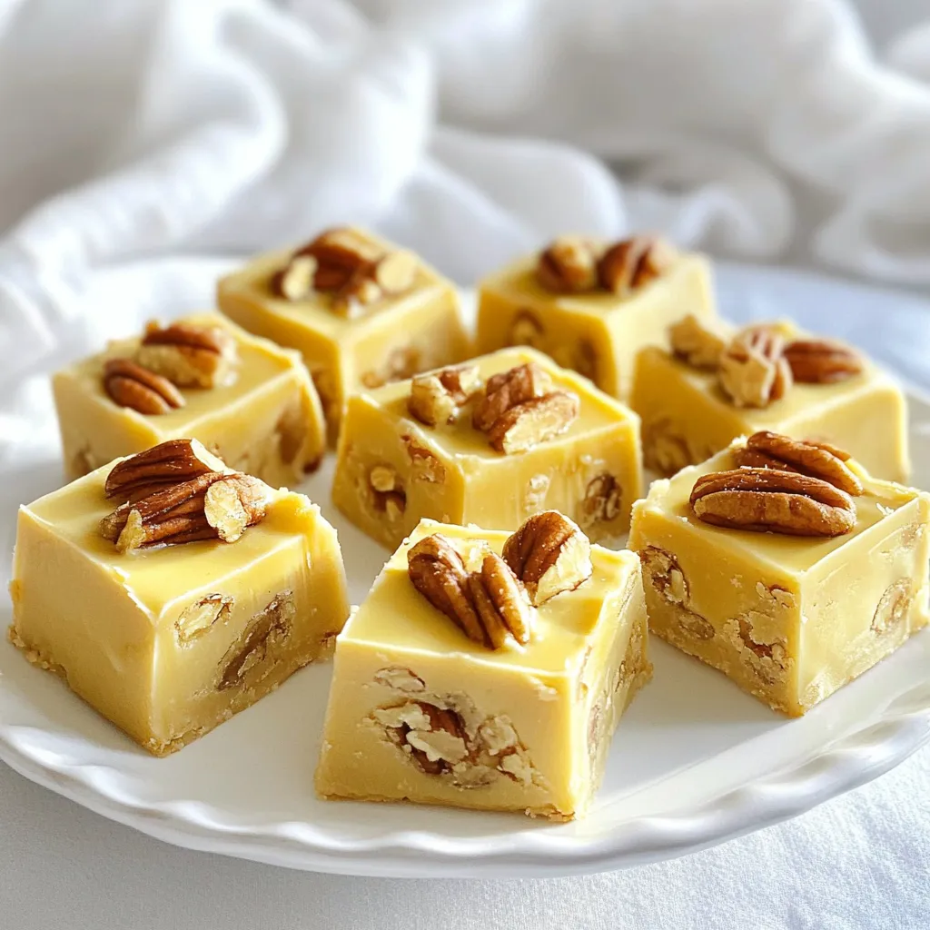 Three Ingredient Maple Pecan Fudge Simple Treat