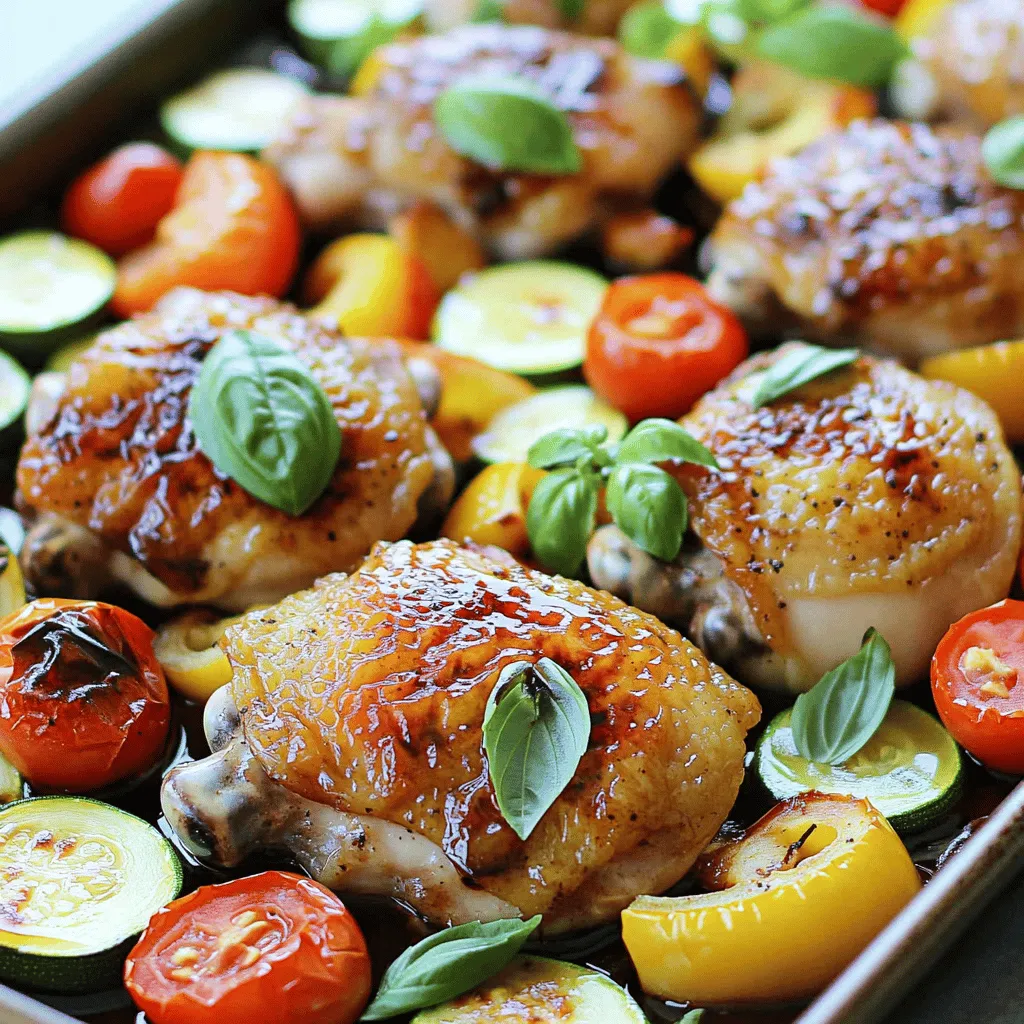 Sheet Pan Lemon Balsamic Chicken Flavorful and Easy