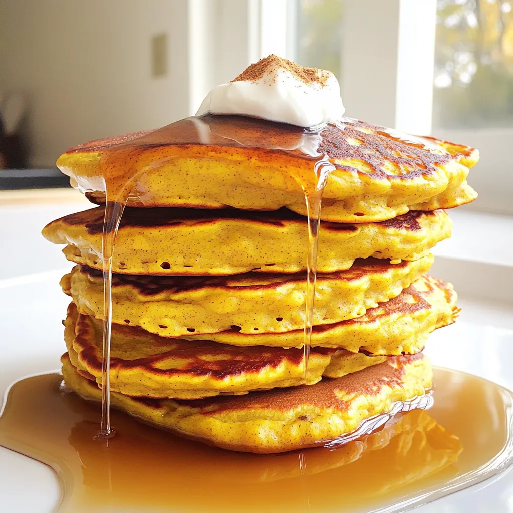 Cottage Cheese Pumpkin Protein Pancakes Easy Delight