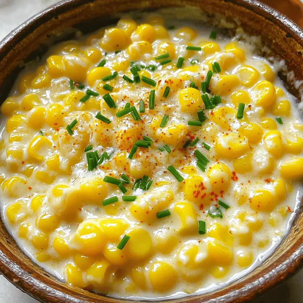 Creamed Corn Delight Simple and Comforting Dish