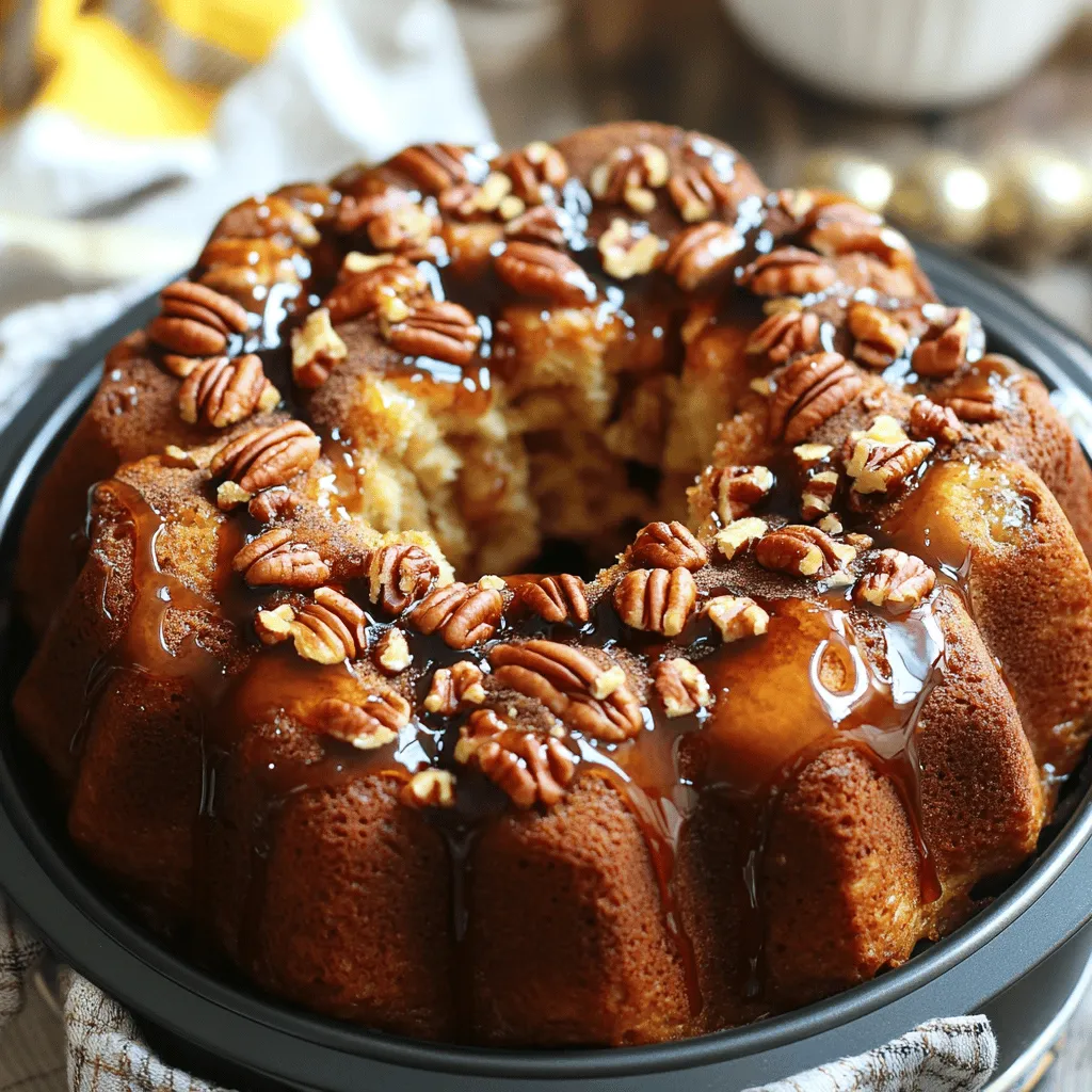 Sticky Maple Pecan Monkey Bread Delightful Dessert