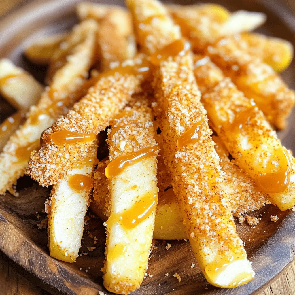 Air Fryer Apple Fries Crispy and Sweet Snack Delight