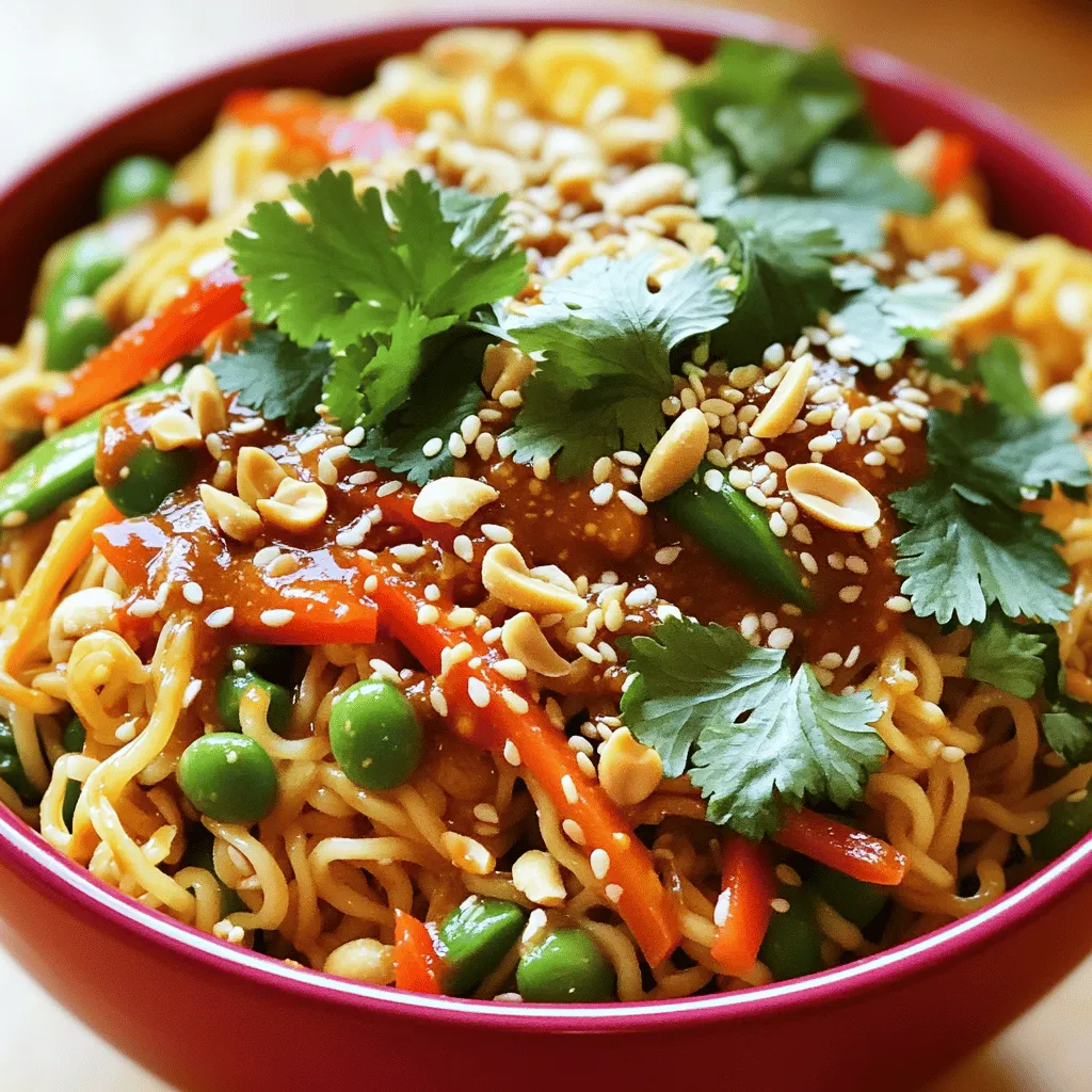 20-Minute Spicy Thai Noodles Quick and Flavorful Meal