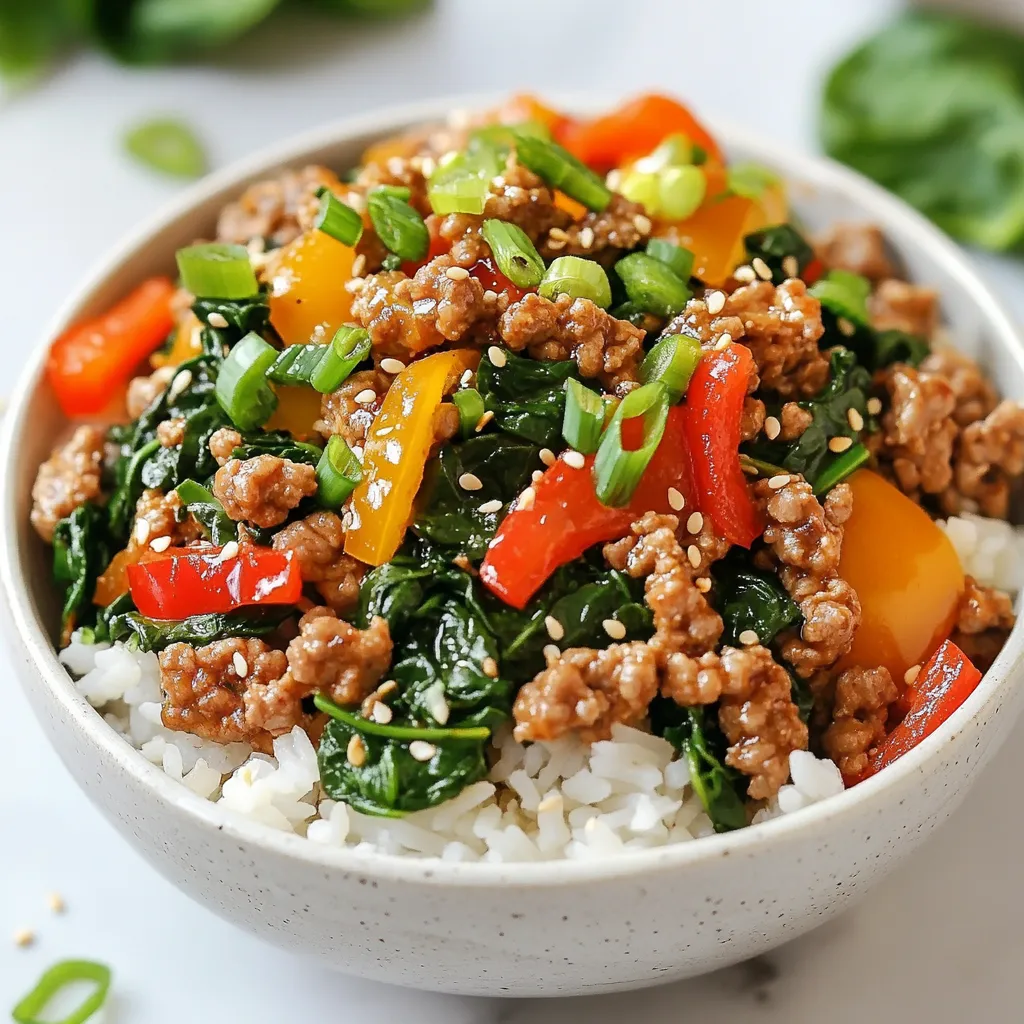 Low Calorie Turkey Rice Bowl Healthy Flavor Boost