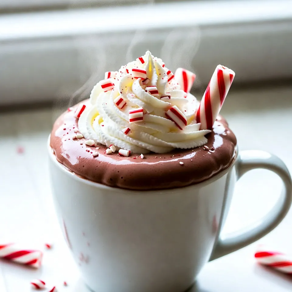 Crockpot Peppermint Hot Chocolate Dreamy Winter Treat