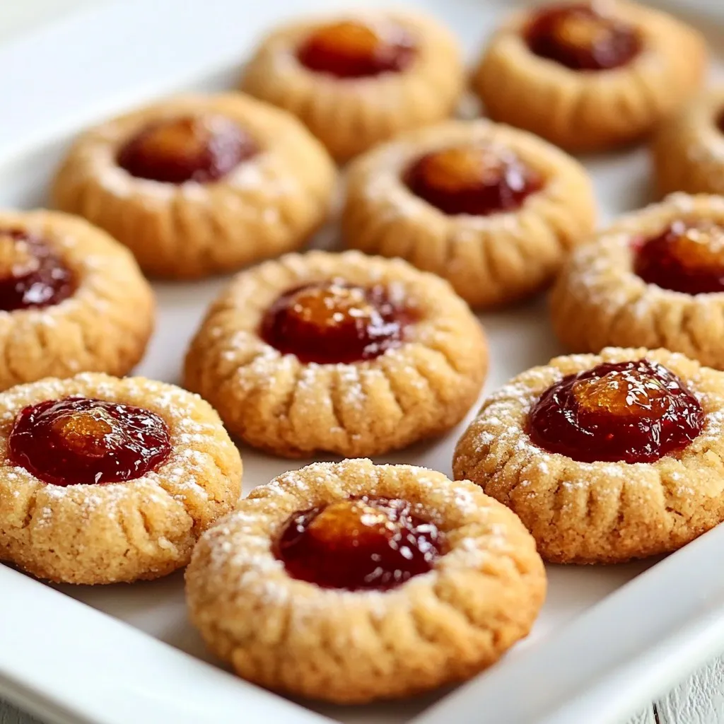 Keto Gingerbread Thumbprints Delightful and Easy Treat