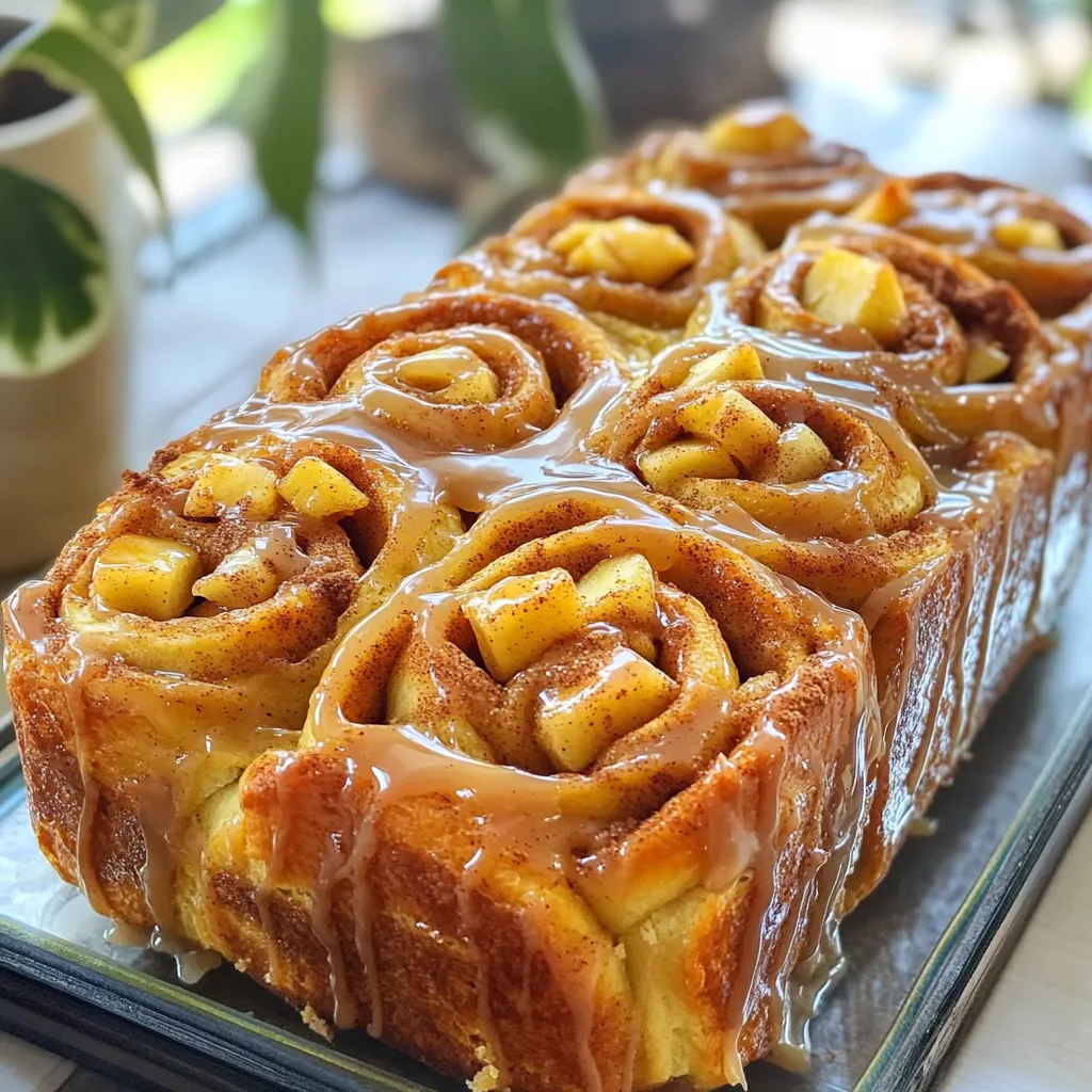 Apple Cinnamon Roll Pull-Apart Loaf Delightful Recipe