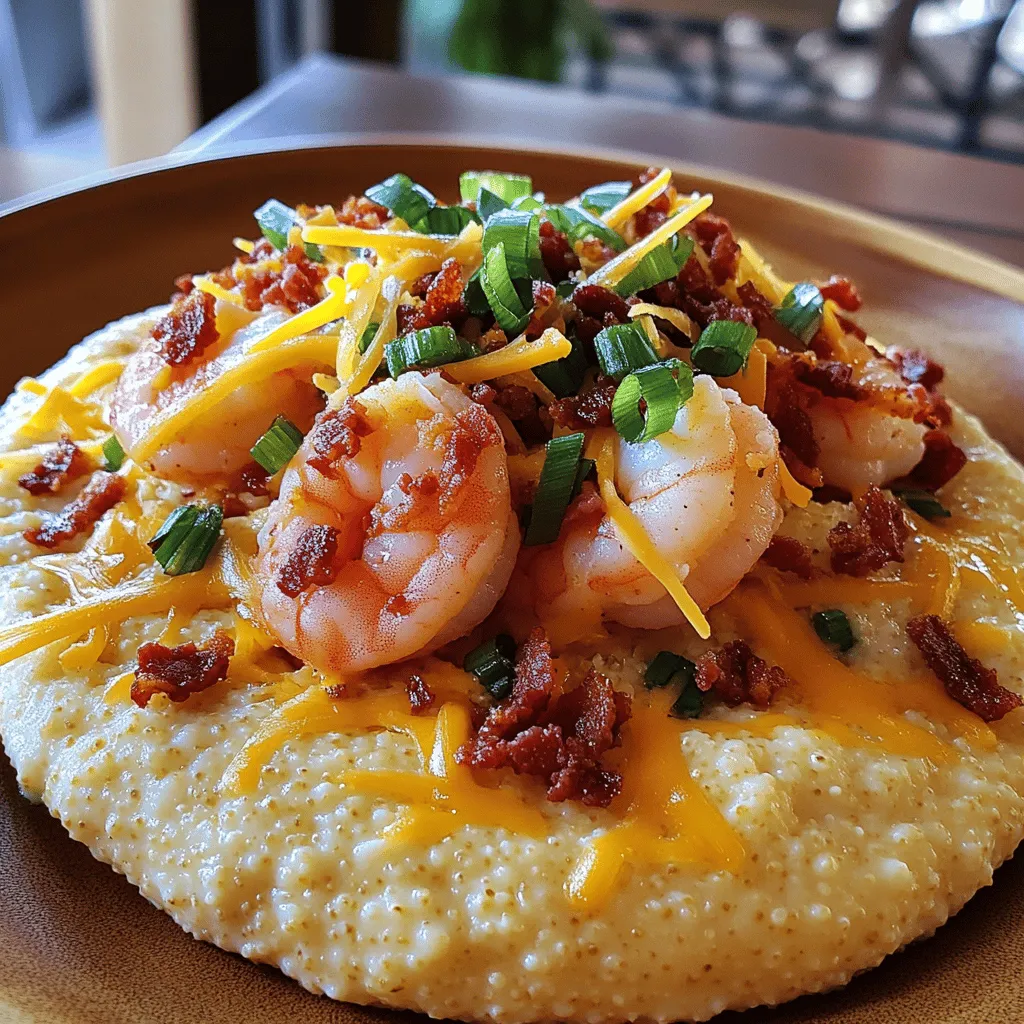 Savory Shrimp and Grits Flavorful Comfort Dish
