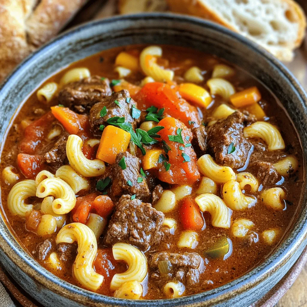 Weeknight Beef Goulash Easy and Flavorful Meal