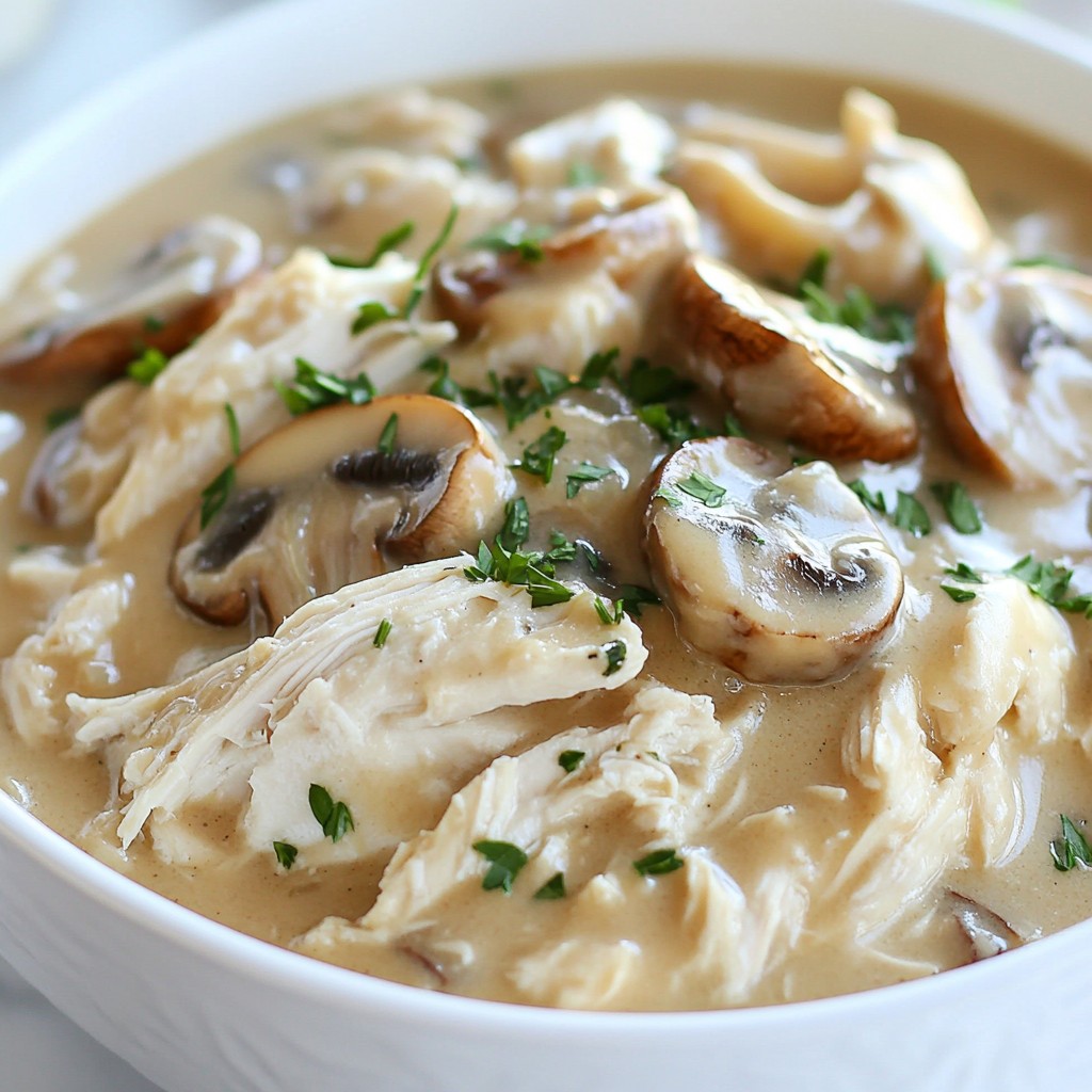 Crockpot Chicken and Gravy Simple Comfort Meal