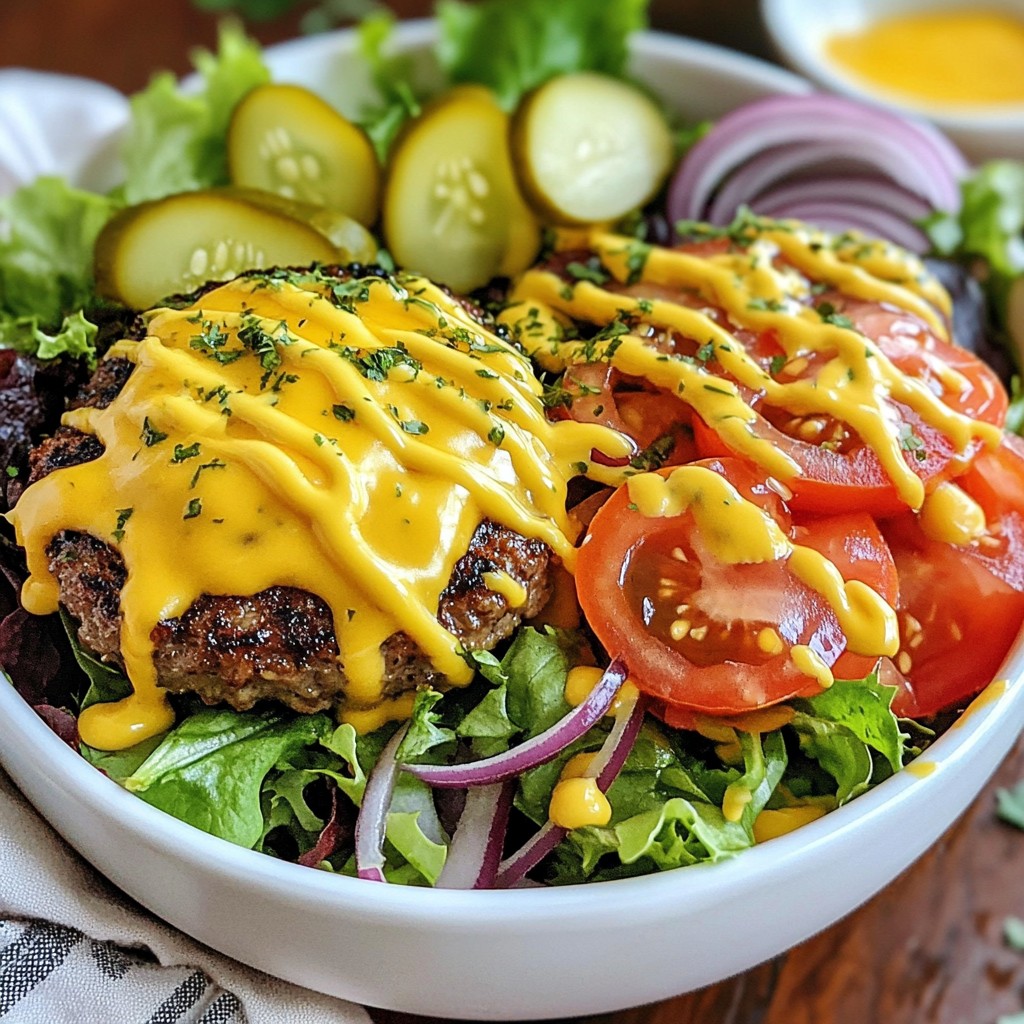 Smash Burger Bowl Flavorful and Hearty Meal Idea