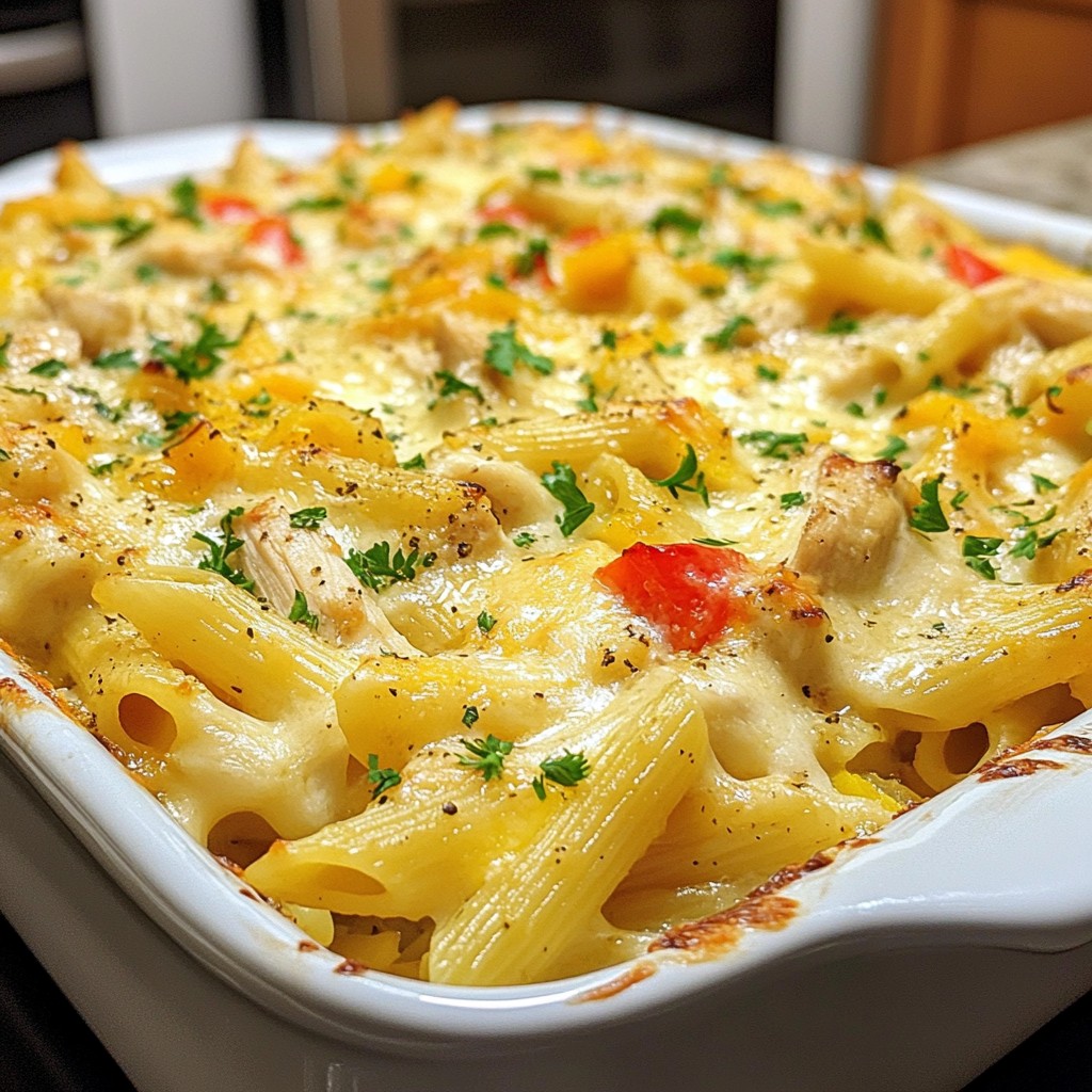 Creamy Cajun Chicken Pasta Bake Flavorful Comfort Dish