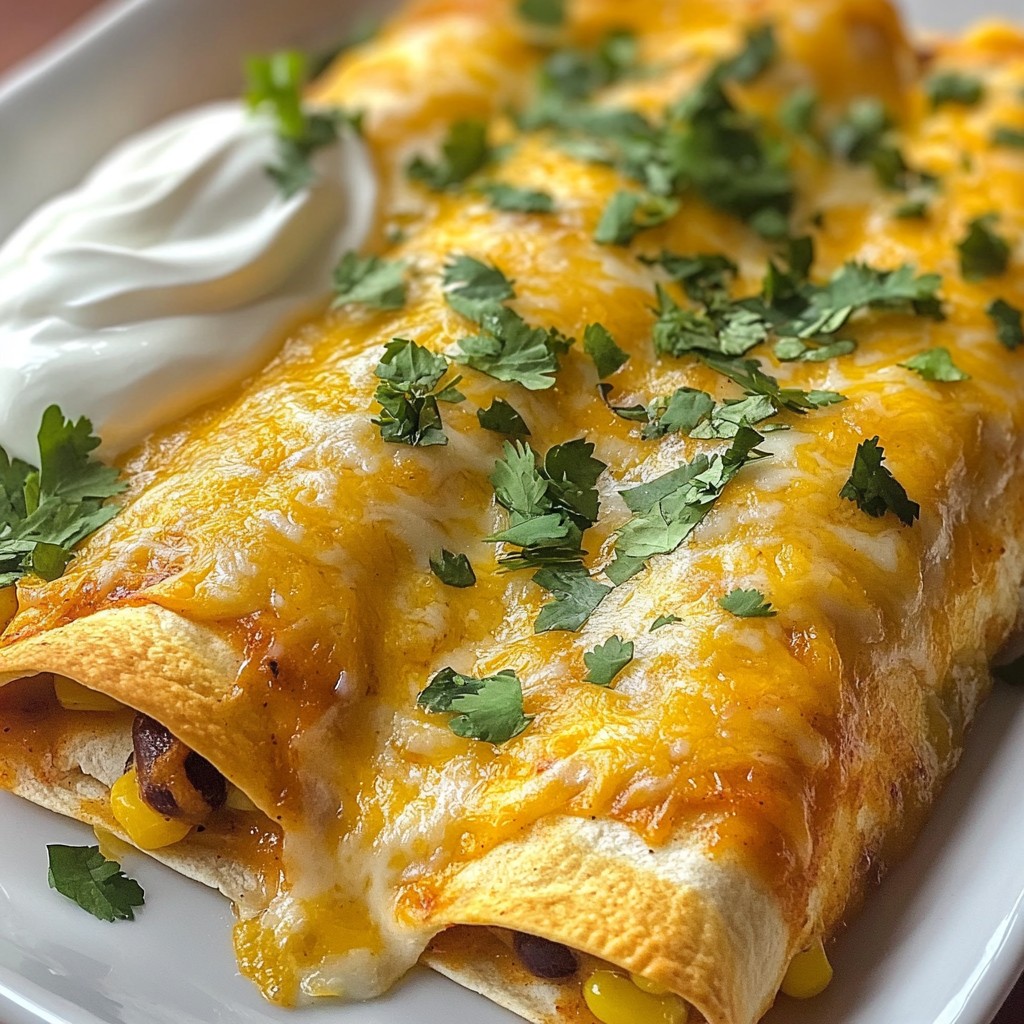 Quick Weeknight Chicken Enchiladas Flavorful and Easy