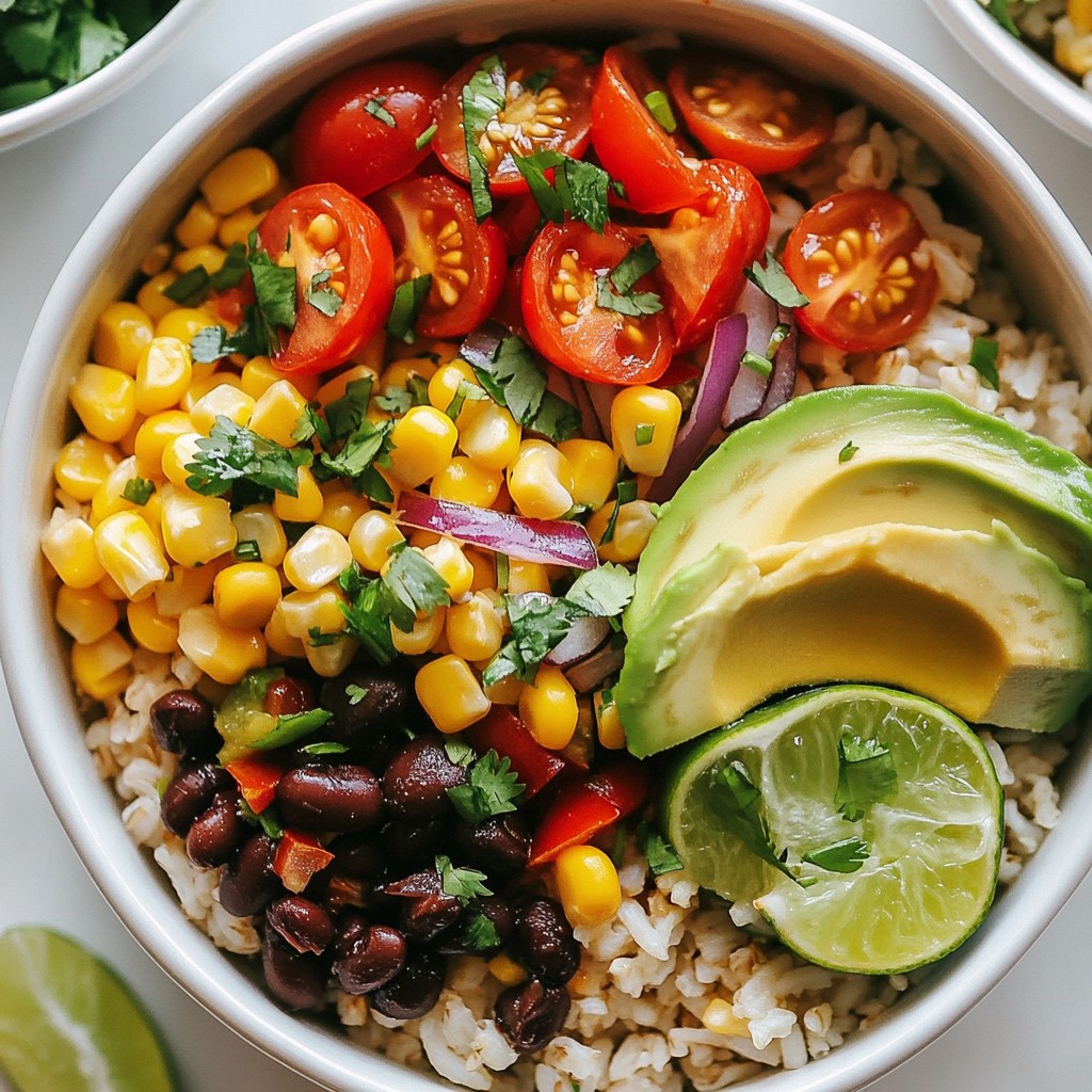 Meal-Prep Burrito Bowls Simple and Satisfying Dish