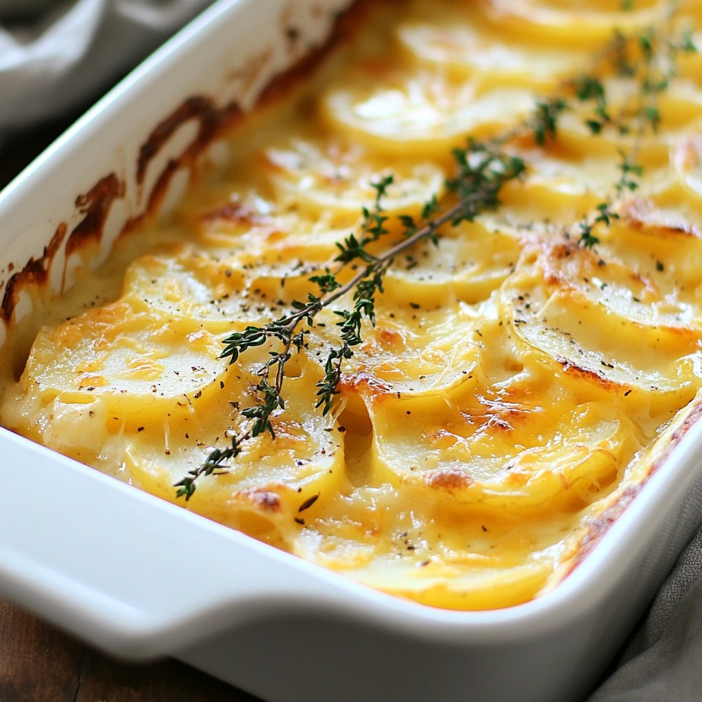 Copycat Potatoes au Gratin Cheesy Comfort Dish