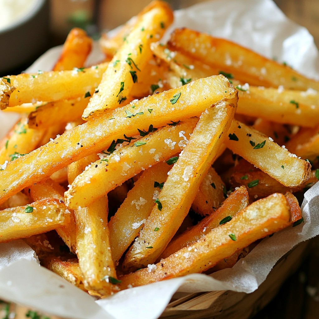 Golden Crispy Fries Perfectly Crunchy Every Time