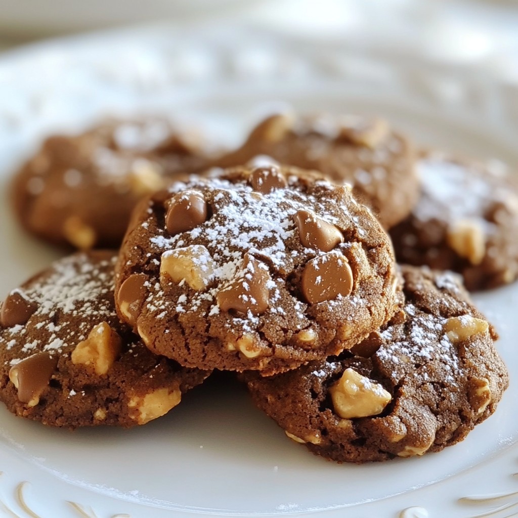 Mexican Spiced Chocolate and Cinnamon Cookies Delight