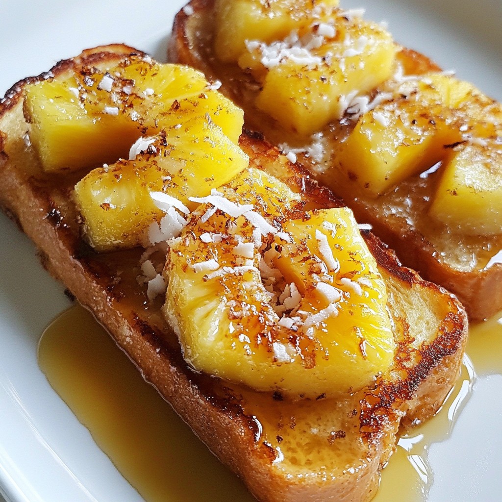 Hawaiian Roll French Toast Delightful Breakfast Treat