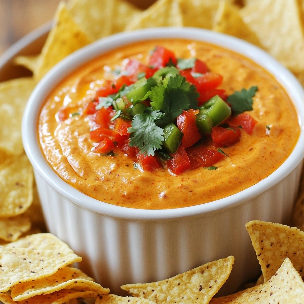 Spicy Mexican Roasted Red Pepper Dip Delightful Recipe
