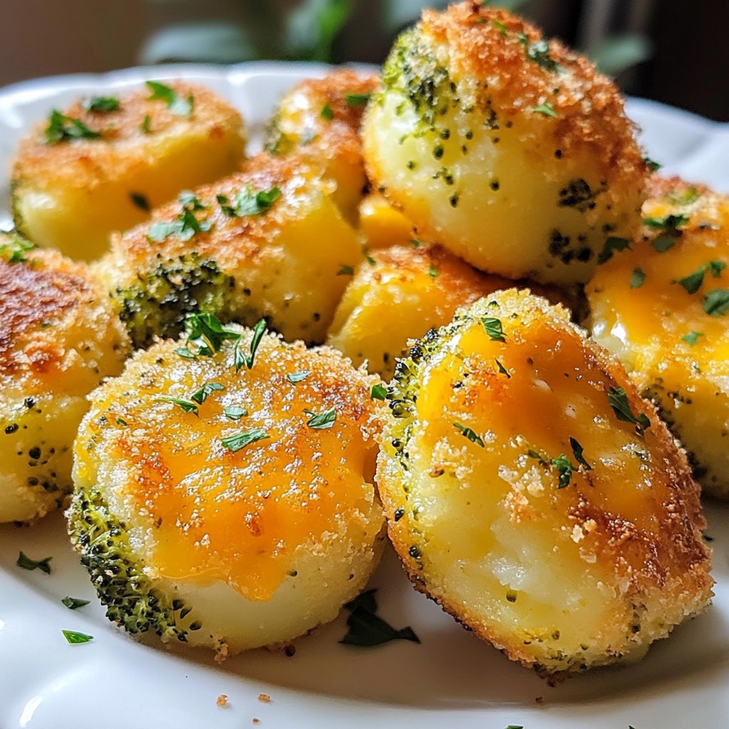 Crispy Broccoli Potato Bites for a Tasty Treat