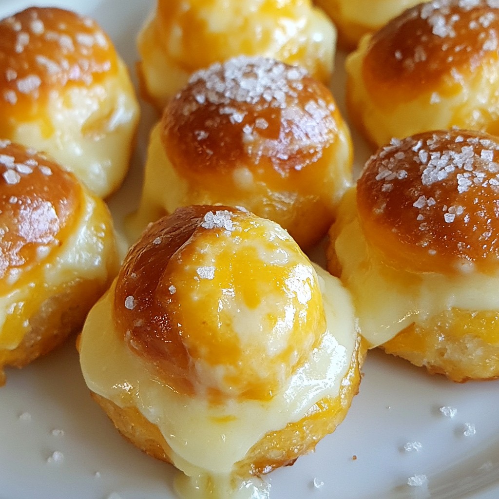 Gooey Cheesy Pretzel Bites Irresistible Snack Idea