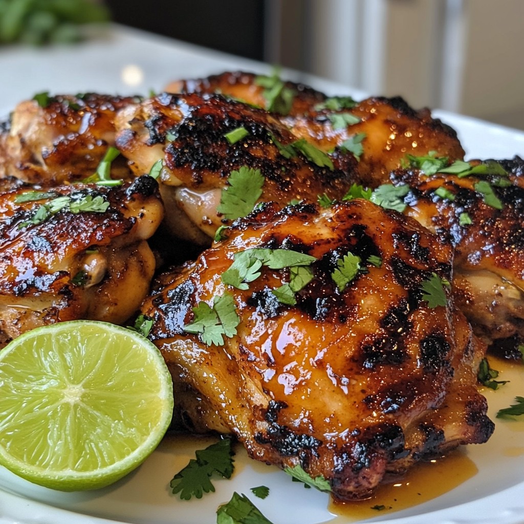 Chipotle Honey Chicken Thighs Flavorful and Easy Meal
