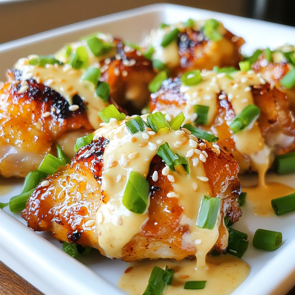 Skillet Bang Bang Chicken Thighs Quick and Tasty Meal