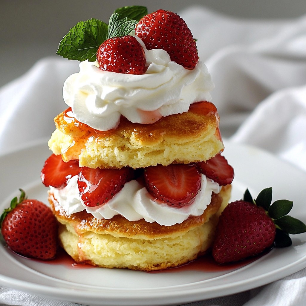 Strawberry Shortcake Perfection Fresh and Tasty Delight