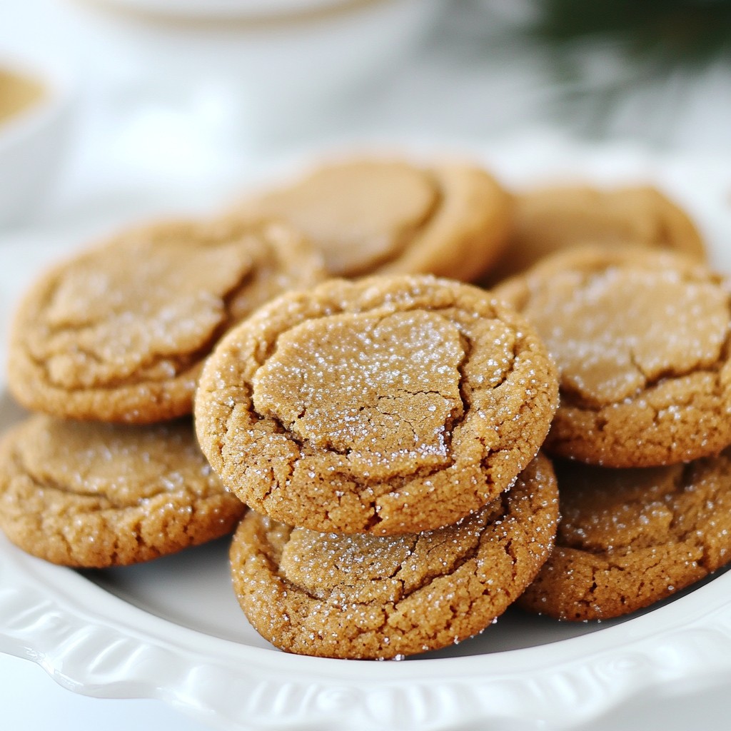 Soft Chewy Gingerbread Cookies Perfect for the Holidays