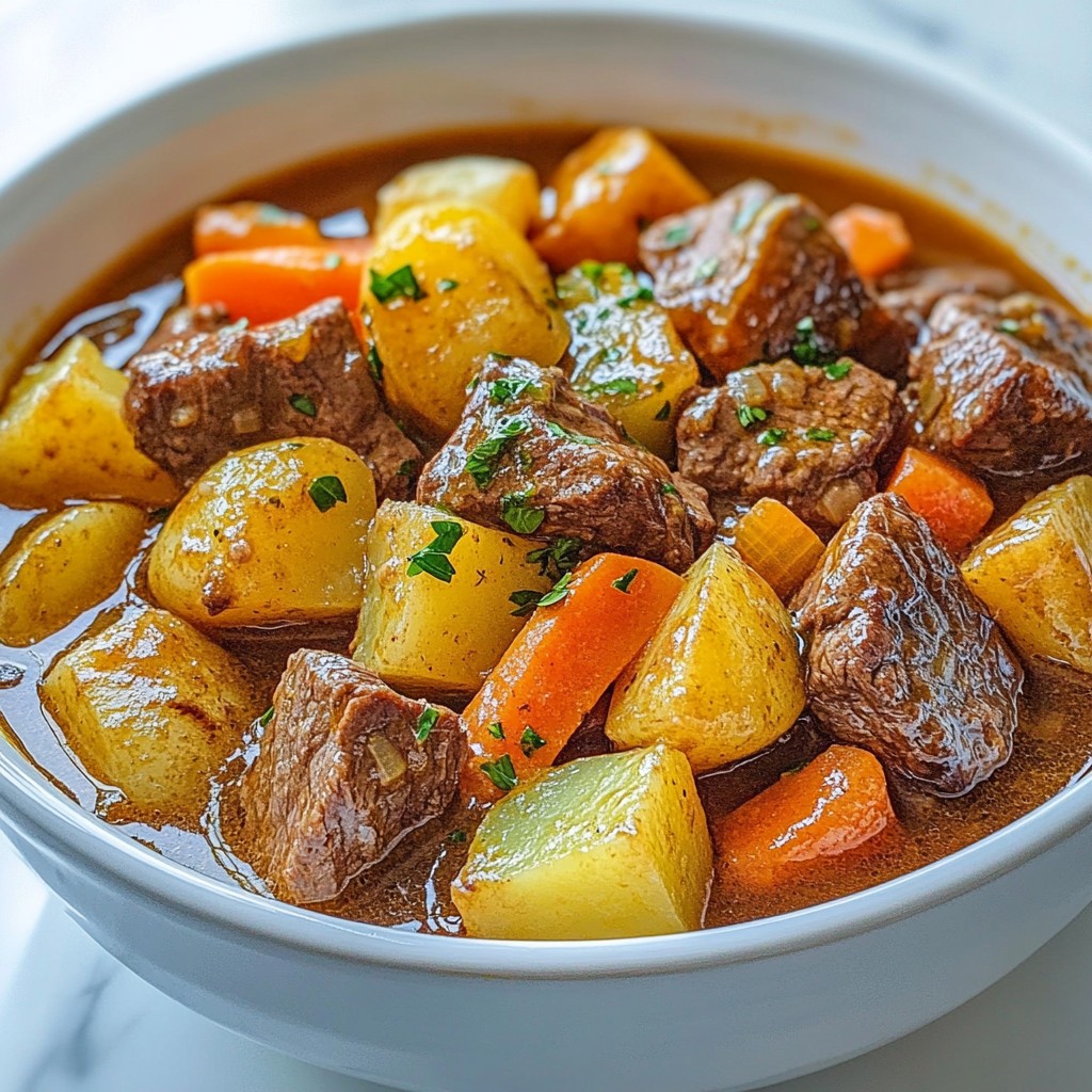 Instant Pot Beef Stew Hearty and Flavorful Dish