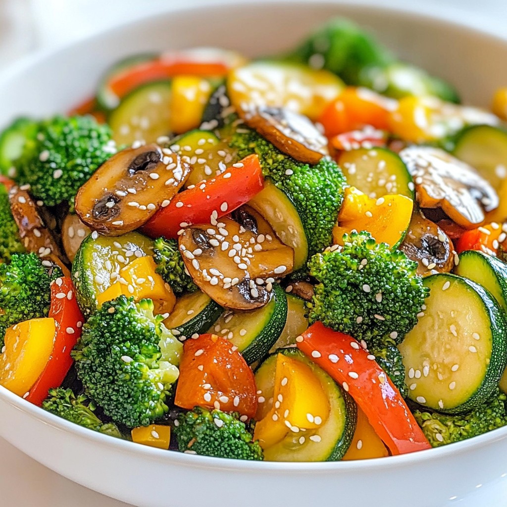Hibachi Zucchini Stir Fry Flavorful and Easy Recipe