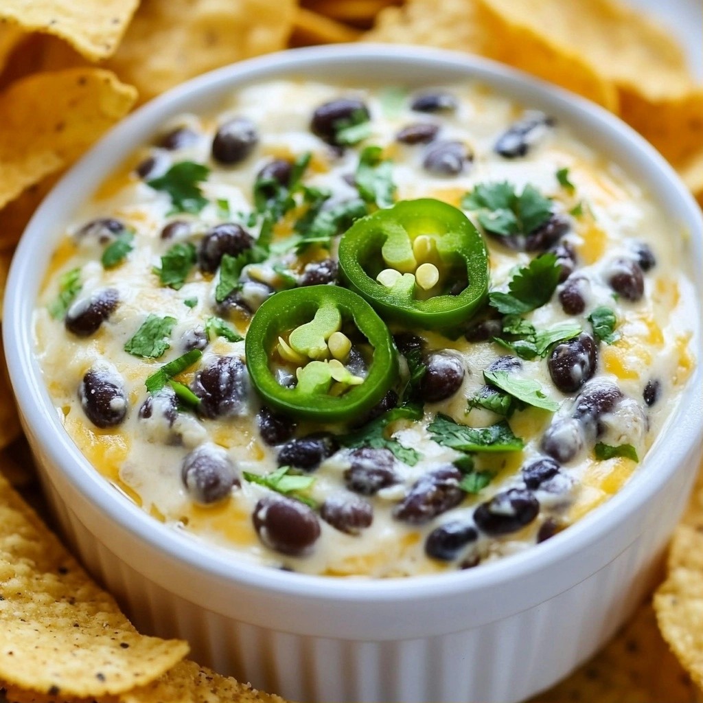 Creamy Tex-Mex Jalapeño Bean Dip Tasty Snack Idea