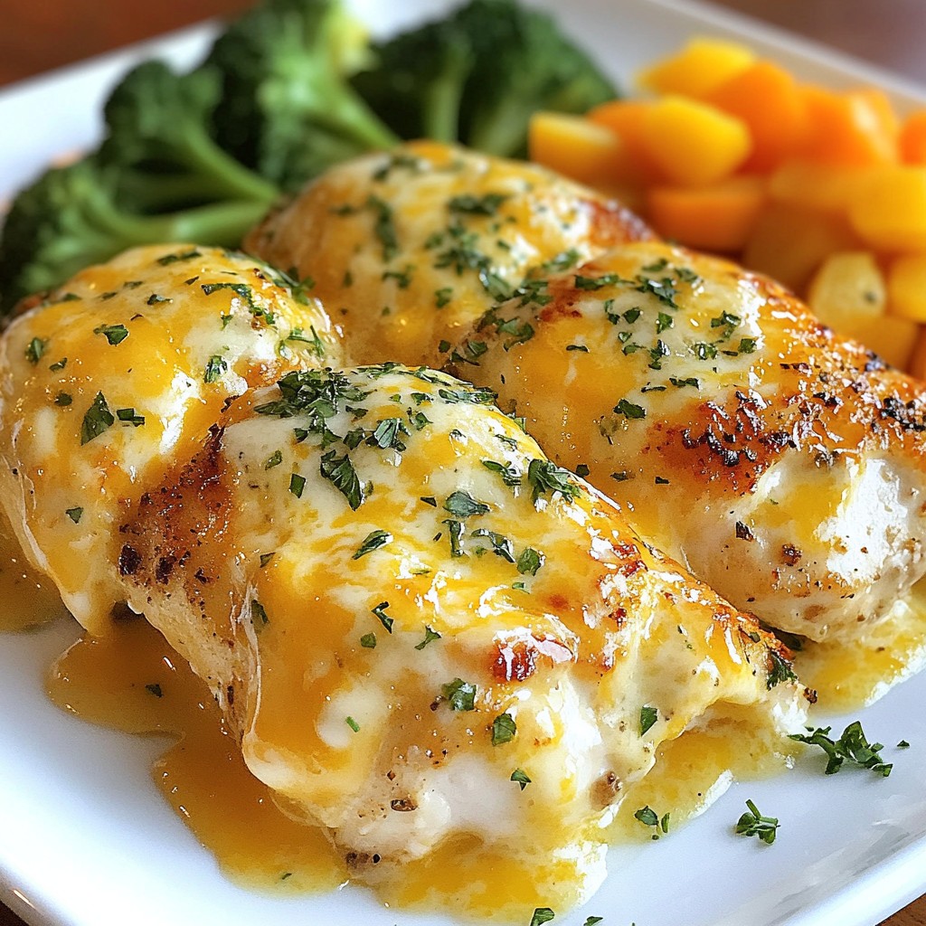 Chicken with Cheese Sauce Delightful and Easy Recipe