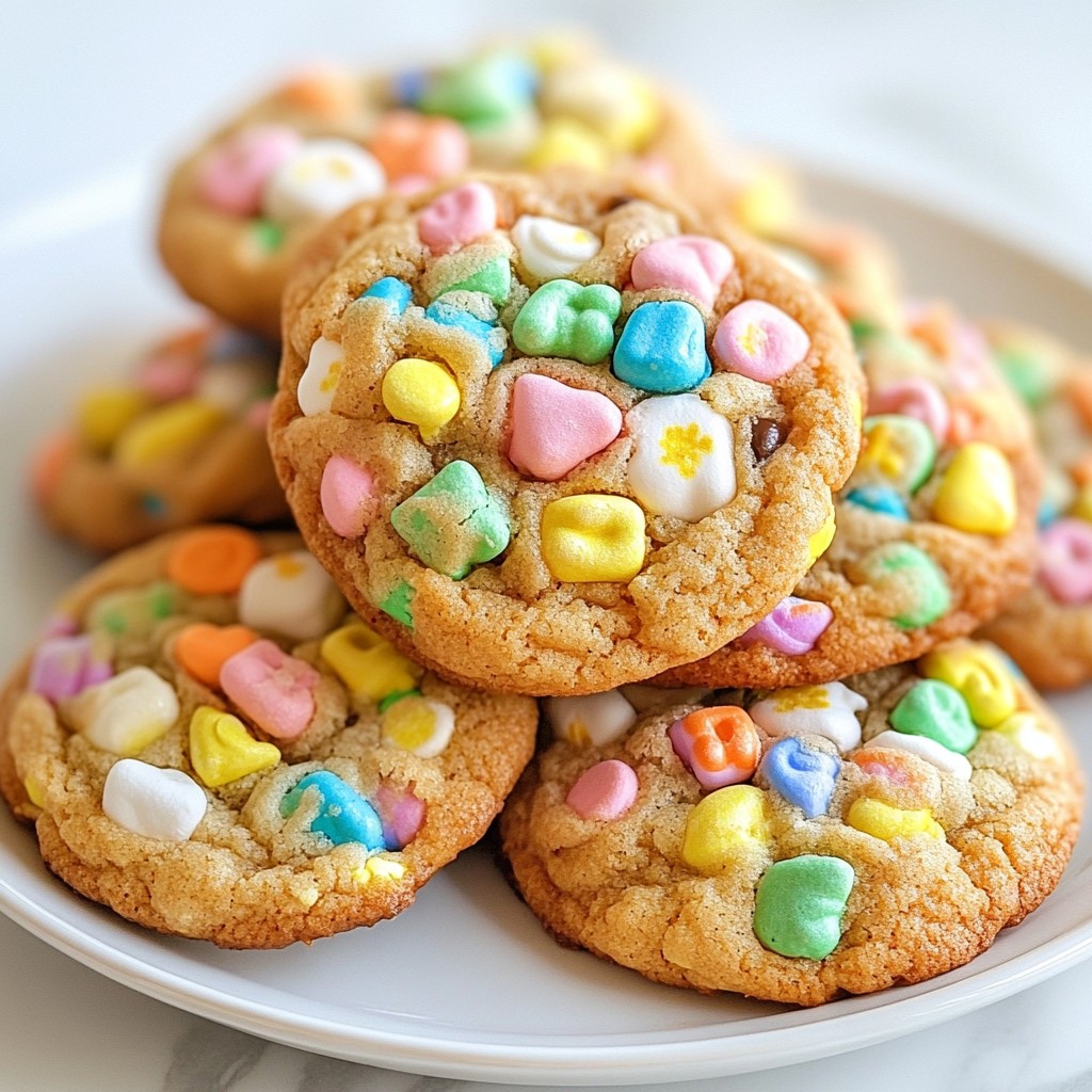 Lucky Charms Cookies Delightful and Fun Treat